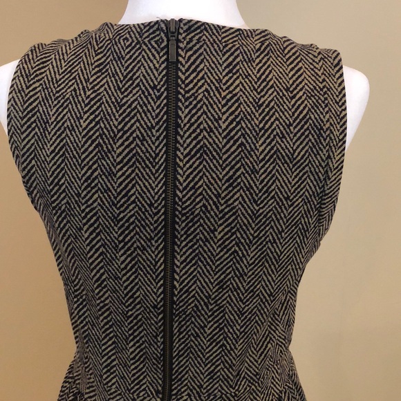 J. Crew Knit Herringbone pattern Dress - Picture 4 of 5